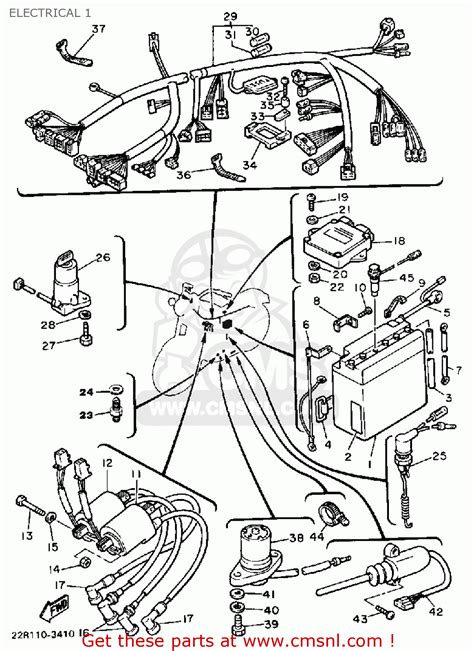 Yamaha wiring diagrams can be invaluable when troubleshooting or diagnosing electrical problems in motorcycles. 1982 Yamaha Maxim 650 Headlight Wiring Diagram