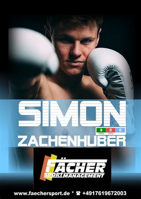 Hat er eine freundin oder ist er single? Neuzugang bei Fächer Sportmanagement: SIMON ZACHENHUBER ...