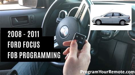 Step by step details on how to program your ford remote locking fob. How To Program A Ford Focus Remote Key Fob 2008 - 2011 ...
