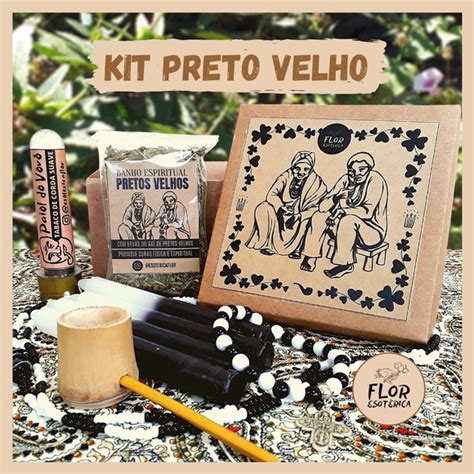 Veja mais ideias sobre preto velho, velhos, preto. Kit de Preto Velho no Elo7 | Flor Esotérica (1324C98)