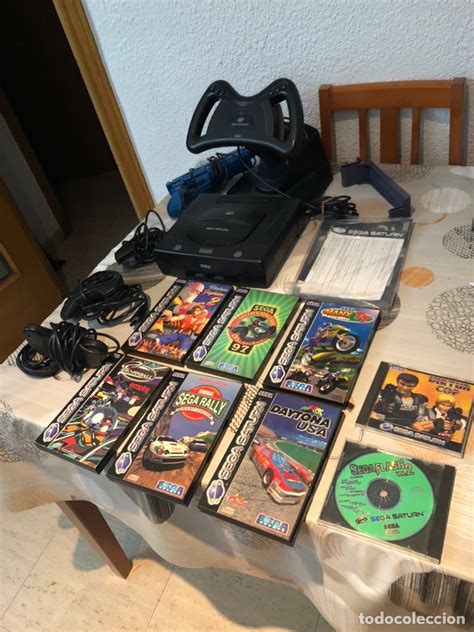 Filtra tus juegos de sega saturn por género y ordénalos según la valoración de la comunidad, del equipo de juegosadn o por orden alfabético. Sega saturn completa cables -2 mandos -8 juegos - Vendido en Venta Directa - 187103802