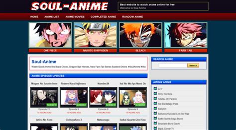 Animeheaven.to is the best animes online website, where you can watch anime online completely free. soul-anime.us - Watch Anime Online for FREE in... - Soul Anime
