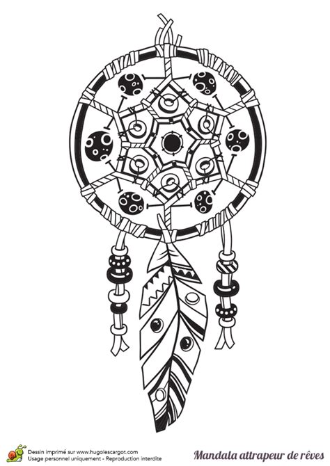 Dessin mandala attrape rêve / pin by oceane salles on dream catchers | tattoos, tattoo. Coloriage d'un mandala attrape rêve plume