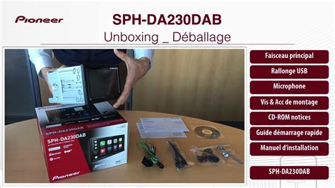 This indicates the amount of lens power, measured in diopters (d), prescribed to correct nearsightedness or farsightedness. SPH-DA230DAB_ PIONEER_Unboxing Déballage - YouTube