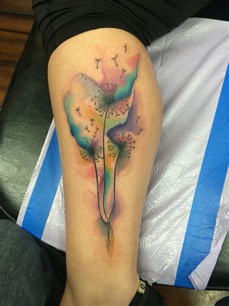 Watercolor tattoo aids to express watercolor tattoo one particular of the best notion tattoo. Watercolor Dandelion Tattoo Designs, Ideas and Meaning ...