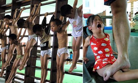 Two black guys drill pretty amateur. How China trains its children to win gold - standing on a ...