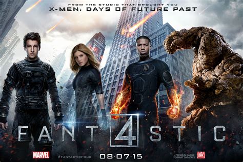 Miles teller, kate mara, michael b. New Fantastic Four Character Posters - IGN