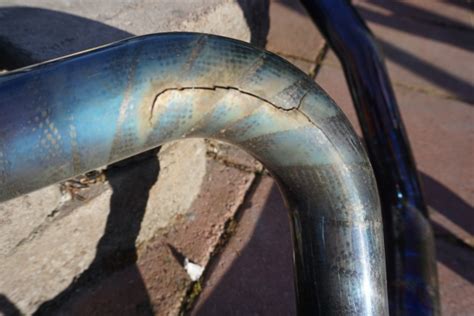 The original titanium exhaust wrap installation. Exhaust Wrap issues - Page 2 - Harley Davidson Forums