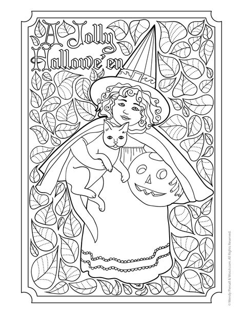 It's difficult to find seasonal coloring pages that aren't geared toward children. Antique Clapsaddle Adult Coloring Page Free | Woo! Jr ...