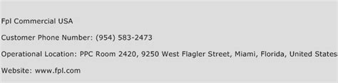 Caller id may even falsely display our number and appear to be fpl. FPL Commercial USA Number | FPL Commercial USA Customer ...