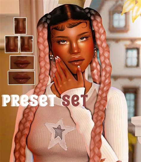 preset set | chewybutterfly on Patreon Sims 4 Cc Skin, Sims 4 Mm Cc ...