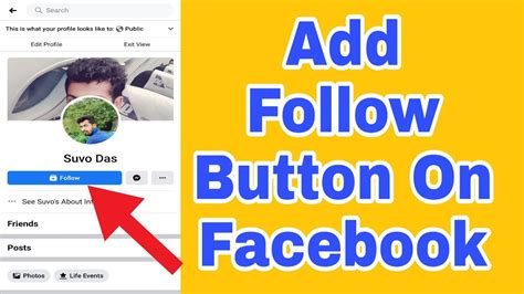 In this guide, you'll learn how to add a follow button on your facebook profile. How to Activate Followers Option In Facebook || Add Follow ...