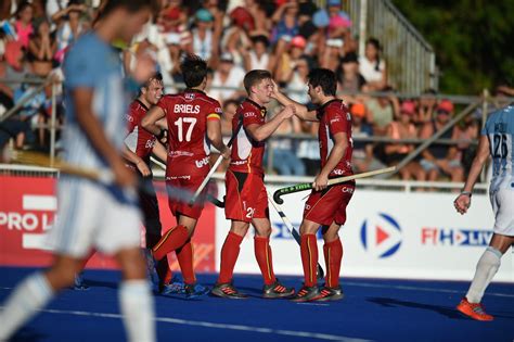 Les red lions ont battu l'espagne. Hockey Pro League: world champions Belgium off to a flier ...