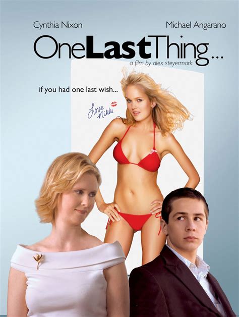 Bioskopkeren the last thing he. Sunny mabrey breasts. (sunny mabrey clips)