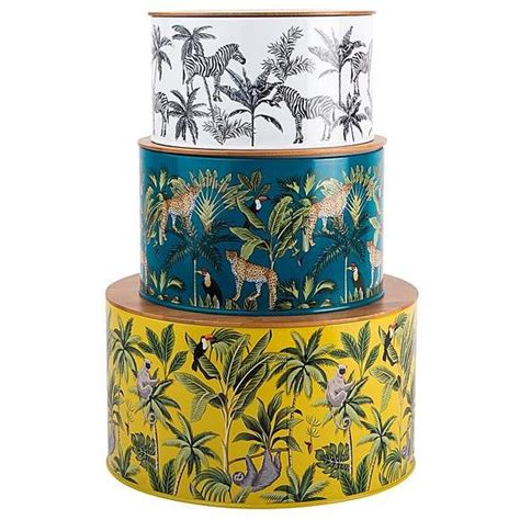 Shop at ebay.com and enjoy fast & free shipping on many items! Madagascar Trio of Nesting Cake Tins | Cake tins, Food ...