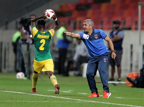 The soccer teams richards bay and chippa united played 1 games up to today. Chippa coach confident they can beat the drop
