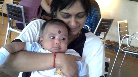 One year old talks her way out of a nap. Dashan Chindian Baby, cried when we say we ♥ him. - YouTube