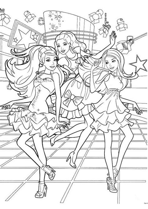 Use this color palette and create beautiful designs and documents! 22 Coloriage Barbie | Coloring Pages