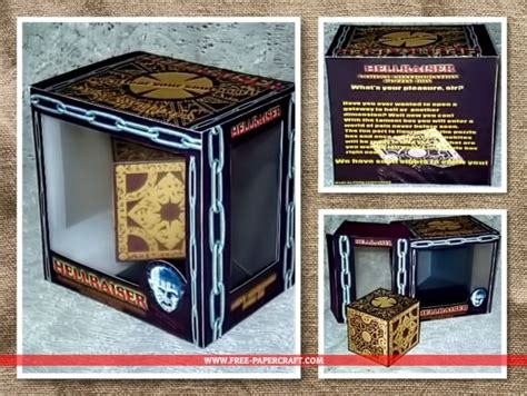 Among them is the emblematic box from the film hellraiser. Free PaperCraft — Puzzle Box Toy - Hellraiser - Papercraft ...