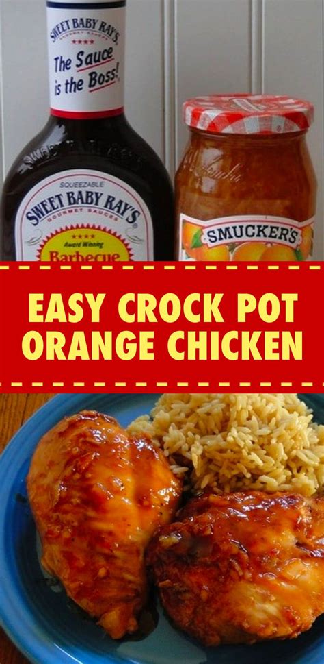 Crockpot chicken and potatoes is an ultra comforting meal with juicy chicken thighs, carrots and potatoes in a flavorful gravy. EASY CROCK POT ORANGE CHICKEN INGREDIENTS: 4-5 Boneless ...