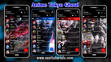 Oleh karena itu bisa dipastikan hampir semua pengguna android menggunakan whatsapp sebagai aplikasi pesan mereka. Kumpulan Tema WhatsApp By Anime Tokyo Ghoul Tampilan Keren ...