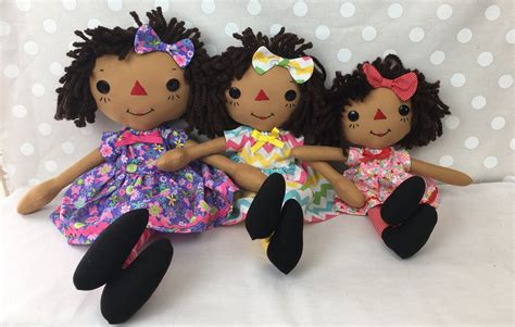 Free delivery and returns on ebay plus items for plus members. Raggedy Ann Doll - Black Rag Doll - Cinnamon Annie Doll ...
