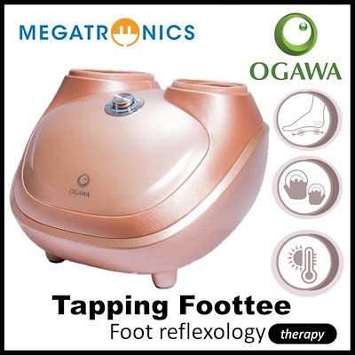 Detach it, share it, love it. OGAWA Tapping Foottee Foot Reflexology Massager