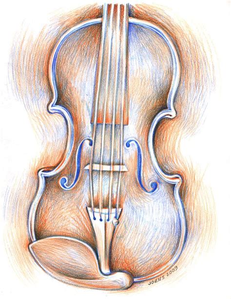 It has excellent leveling properties for a brush stroke free application. Sketch of the Day: June 2009 | Violin art, Violin, Black ...