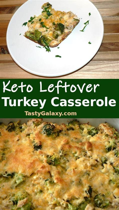 One casserole, where everything bakes together in under an hour, and then that's it, you're done! Keto Leftover Turkey Casserole - Easy Leftovers Recipe in 2020 | Turkey casserole recipes ...