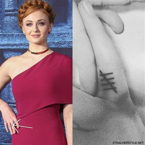 Sophie turner's body art collection has grown. Sophie Turner's 10 Tattoos & Meanings | Steal Her Style