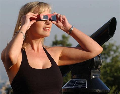 Shooting and shooting star max. BBC weather forecaster Carol Kirkwood watches at the Royal ...
