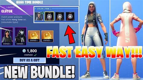 Battle royale no hack cheat brand new item shop update 23rd may 2019 hang time bundle, malice, heat, burning axe, night slicer, extra. How to UNLOCK ALL HANG TIME BUNDLE SKIN STYLES SUPER FAST ...