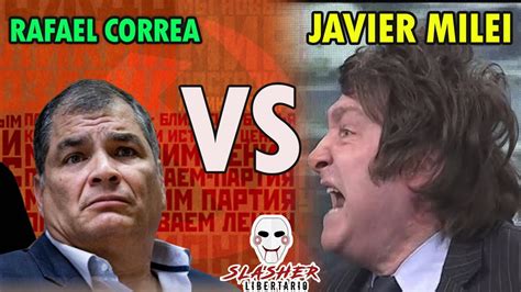 En ese momento, fernández se refirió directamente a los ataques por parte de josé luis espert, javier milei y rosales contra cristina kirchner, en donde le exigían que salga de abajo de las baldosas. Javier Milei VS EX PRESIDENTE Rafael Correa - ¿DEBATE ...