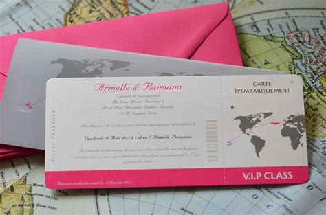 À partir de 1,31 € / ex. Billet mariage invitation - young planneur