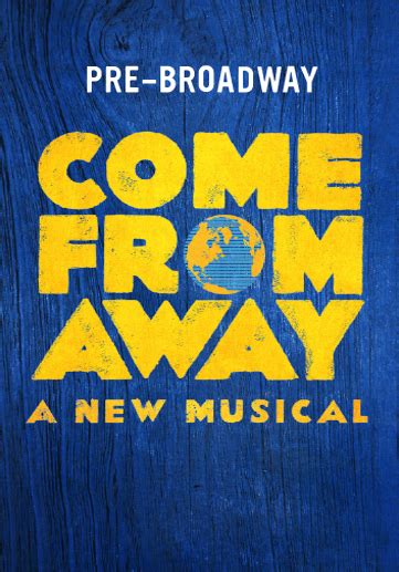 Following government advice, performances of come from away, london are currently suspended. Mirvish | Come From Away