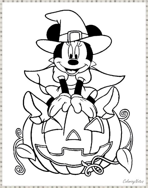 Disney classic films have always supplied for. Disney Halloween Coloring Pages For Kids Free | Disney ...