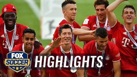 Bayern munich won the german bundesliga for an eighth successive season in 2019/20 and celebrated the latest triumph on saturday, the final day of the season. Bayern beats Wolfsburg, lifts Bundesliga trophy for 8th ...