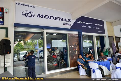 Motosikal dan enjin nasional sdn bhd (modenas) recently organised a media ride to malacca, and we had the opportunity to test out the latest models offered to the malaysian market. First MODENAS Power Store in ASEAN Opens - BikesRepublic