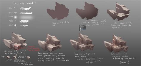 Colored papers may impede on the begin by dragging your sketch image into the photoshop program. Rocks tutorial v2 by RaV89 on DeviantArt