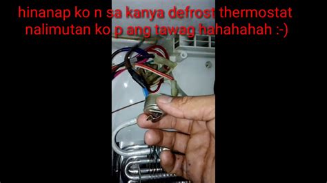 The defrost thermostat should be in the closed position when cold. Defrost thermostat - YouTube