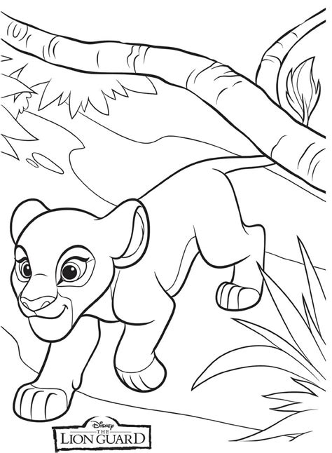 Printable lion guard coloring pages. 20 Printable The Lion Guard Coloring Pages