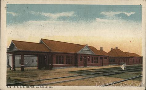 Una experiencia que recuerdo con mucho cariño y en la que siempre me sentí apoyada y motivada por todo el profesorado. C. B & O. Depot La Salle, IL Postcard