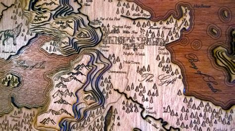 The continent of westeros is home to immense natural resources. Game Of Thrones Map Seven Kingdoms 3d - etsy bild