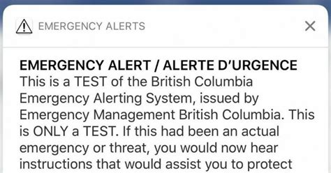 You've heard of silver and amber alerts, but what is a blue alert? Another provincewide test of emergency alerts will be sent ...