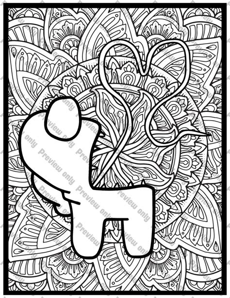 Please find your favorite coloring pages to download, print and color with your friends in your free time. Among Us Coloring Pages 3 Pack Print and Color Vol. 2 | Etsy