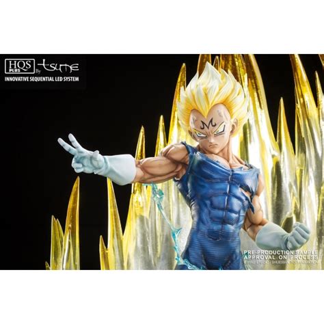 The dragon ball, dragon ball z, and dragon ball gt series and specials were all produced with a 4:3 aspect ratio. TSUME Art - HQS - Majin Vegeta