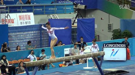 Among his 11 cousins, six of them used to train in athletics, but only su managed to emerge to national level. Bai Yawen BB Podium Training 2014 Worlds Nanning - YouTube