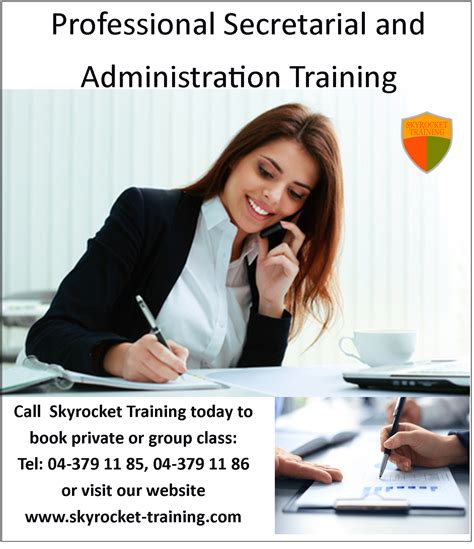 Best project management applications needed for admin assistant are: Book 16 hour Secretarial Training at Skyrocket Training ...