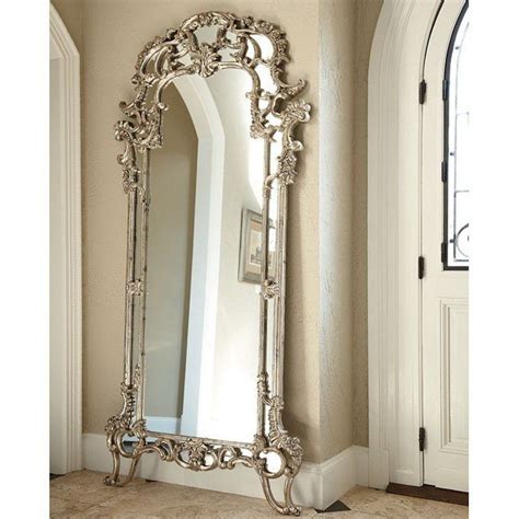 White color delights and brings freshness and elegant style to the decor. Jessica McClintock The Boutique Decorative Floor Mirror ...
