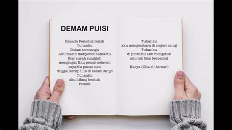 Puisi cinta ini adalah cinta terhadap tuhannya. Demam Puisi Seg 3 | Bahasa Indonesia SD - YouTube